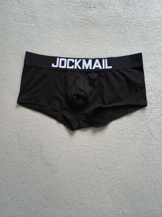 Nowe bokserki Jockmail - rozmiar XL, czarne