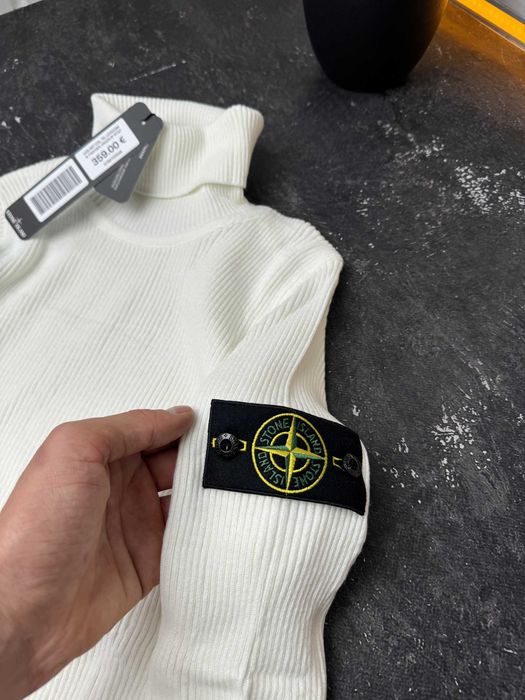Stone Island гольф Белый