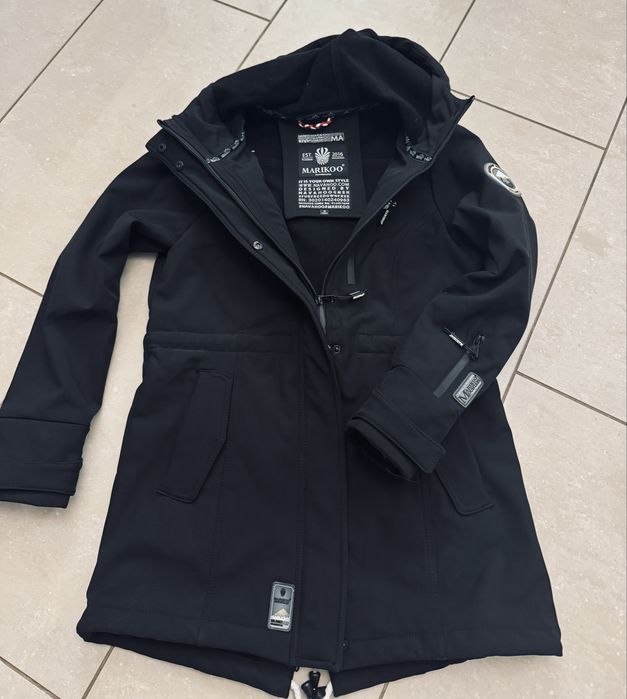 Marikoo kurtka/płaszcz softshell damska wiosna logowana,extra stan M