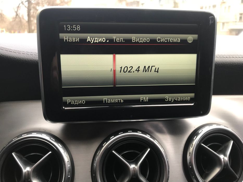 Монитор Мерседес GLA X156