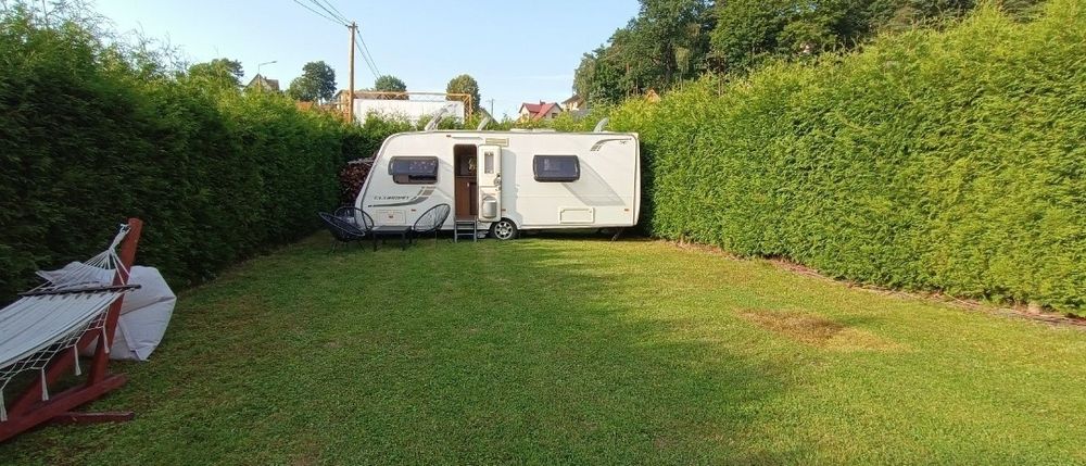 Przyczepa kempingowa noclegi Gródek nad Dunajcem pokoje domki