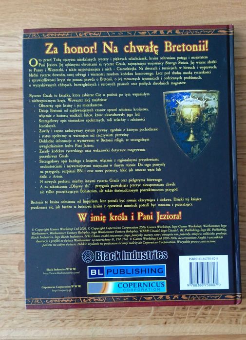 Rycerze Graala (twarda okładka) - Warhammer WFRP 2 edycja