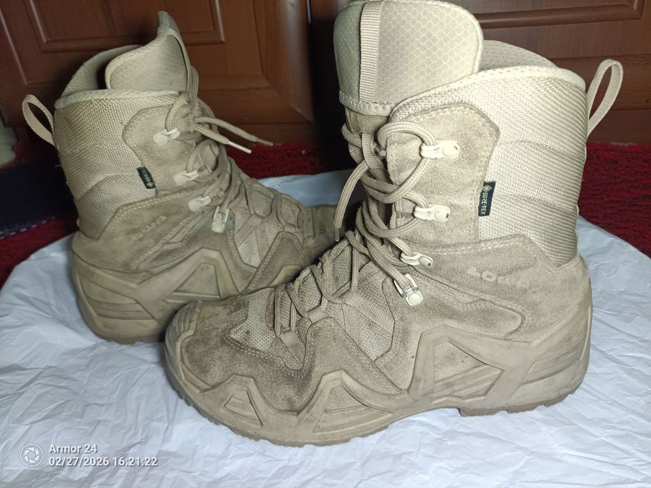 Берцы Lowa Zephyr MK2 GTX HI TF Desert Gore-Tex оригинал 43.5