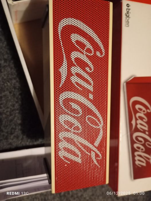 Coluna de som Coca-Cola Bluetooth Bigben