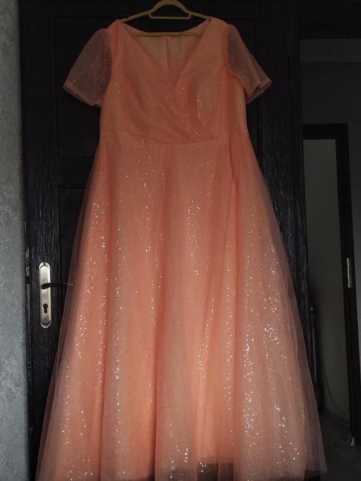 Suknia wieczorowa wesele bal 54 56 Plus size