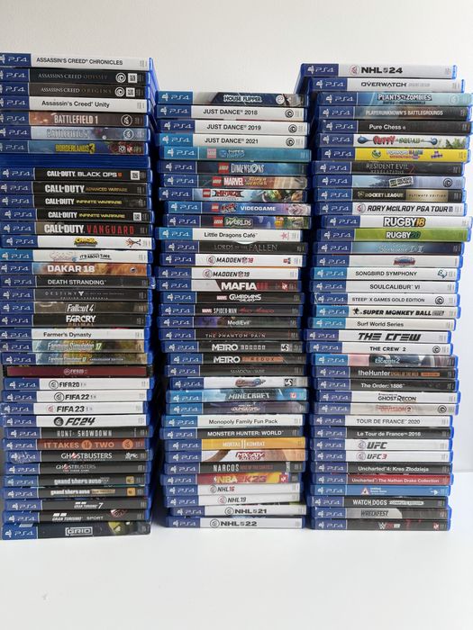 Gry na PS4 / PS5, Wyprzedaż kolekcji!
