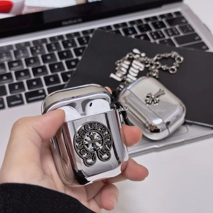 Чехол для AirPods в стиле Chrome Hearts