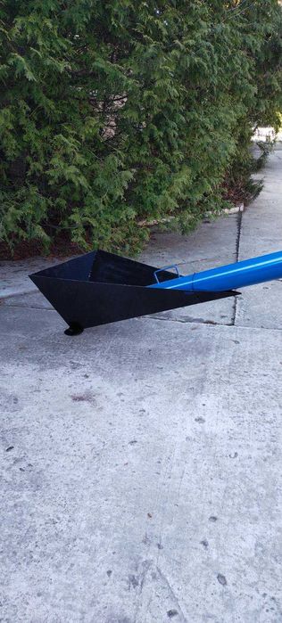 Шнековый погрузчик, протруйник, гвинтовий конвеєр, шнек 133*5*380