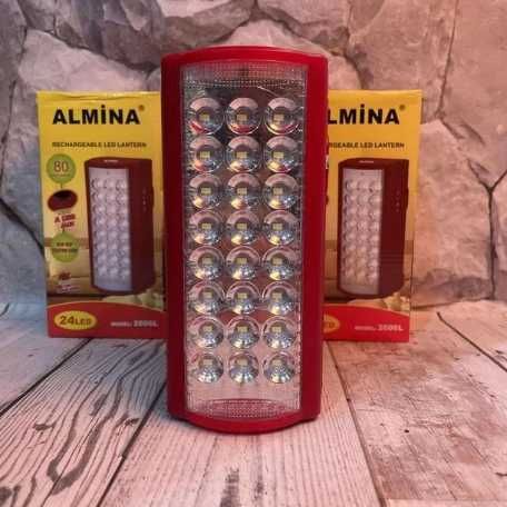 Ліхтар акумуляторний кемпінговий Almina 2606L 24 LED з повербанком