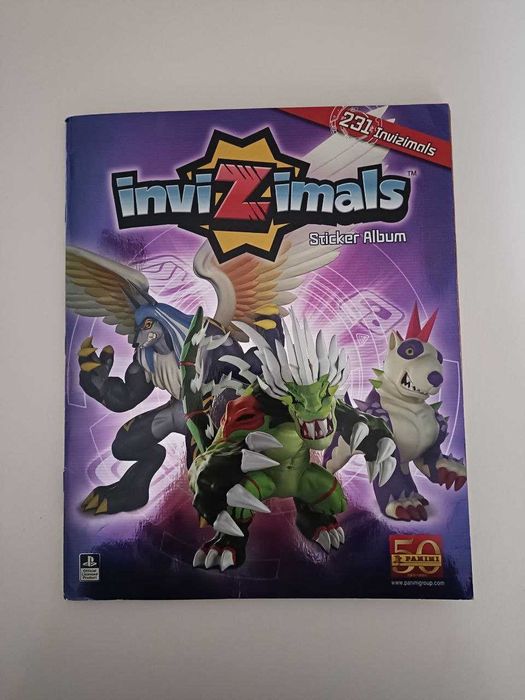 Revista Invizimals Sticker Album Completa
