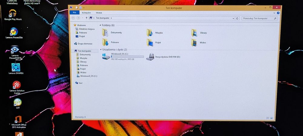 Lenovo AIO C470 Stan bardzo dobry.