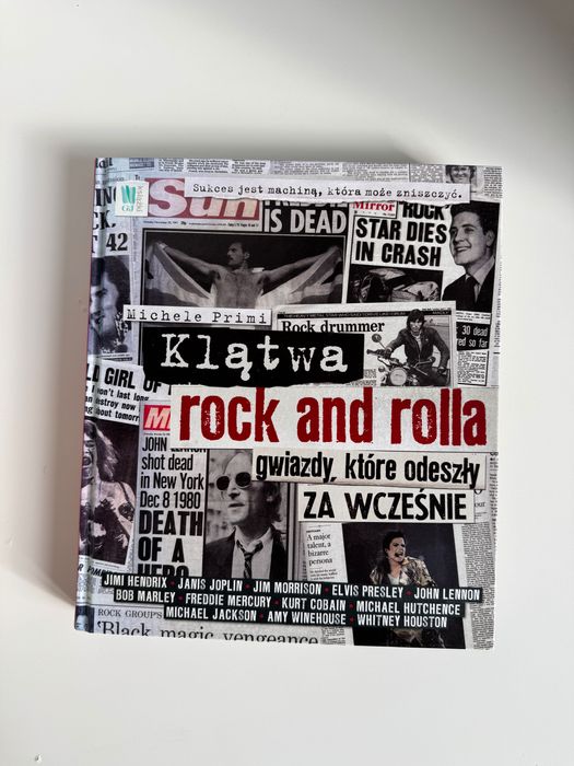 książka Klątwa rock and rolla. Gwiazdy, które odeszły za wcześnie