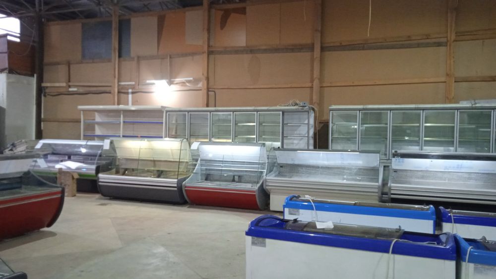 Вітрини холодильні.