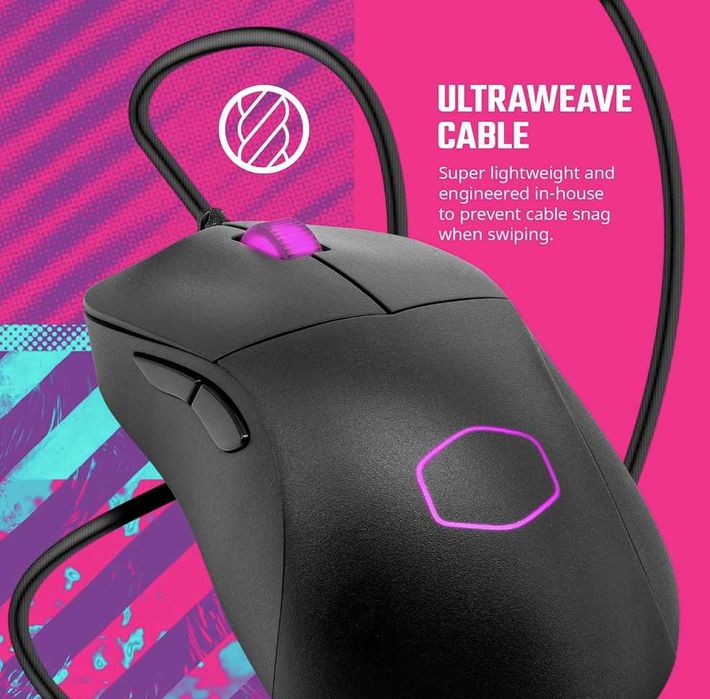 Cooler Master MM730/MM731  Gaming Mouse (16К DPI,  PixArt,  PTFE, RGB)