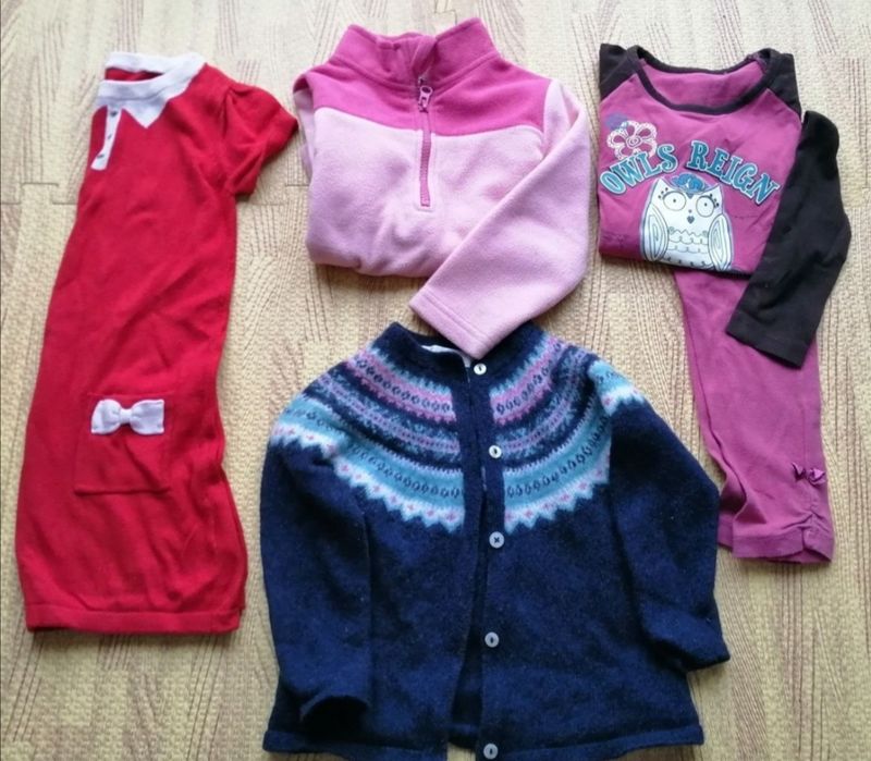 Girl's Clothing Set for 1- to 2-Year-Olds