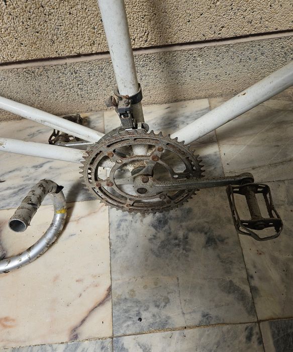 Quadro de bicicleta antiga
