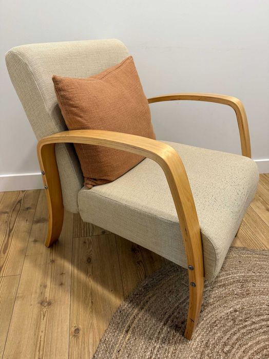 Cadeirão e Sofá Bege