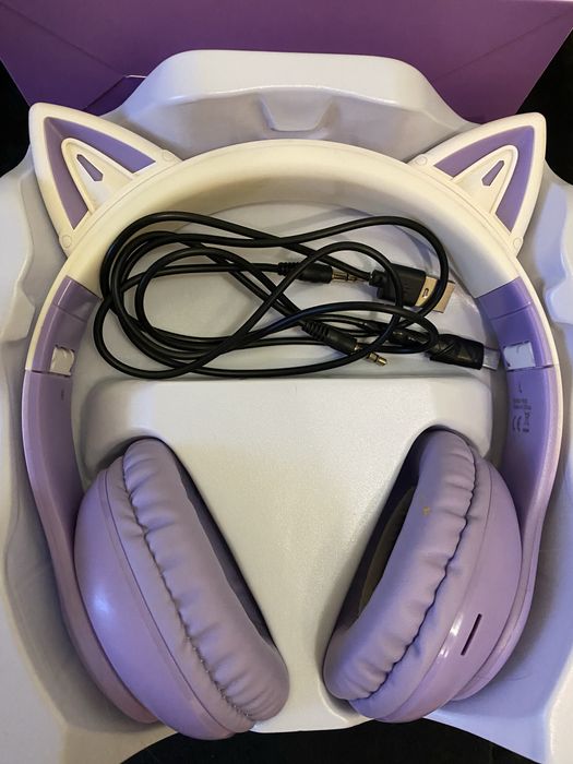 Навушники Hoco W42 Cat ear дитячі