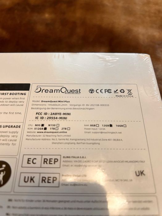 Mini PC DreamQuest N95