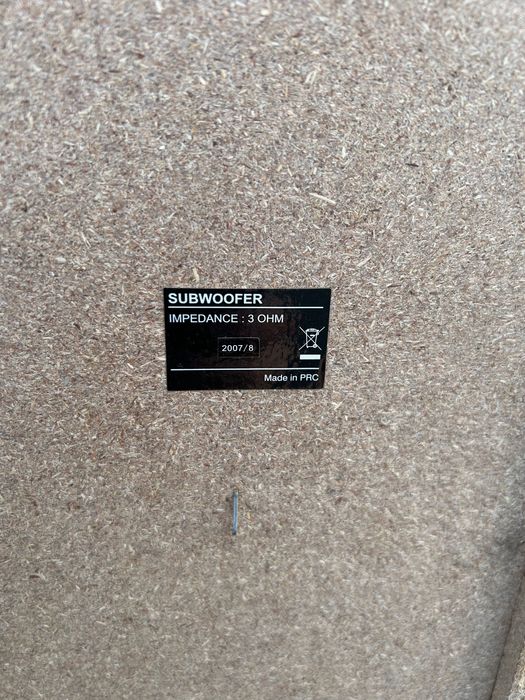 Conjunto Subwoofers Logitec, Creative, Thomson