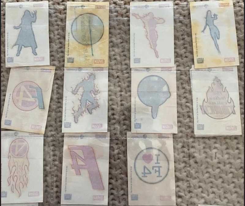 Autocolantes Cromos Antigos para Venda, Troca V9