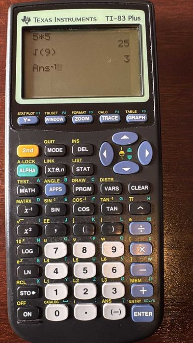 Calculadora Gráfica Texas Instruments TI-83 Plus