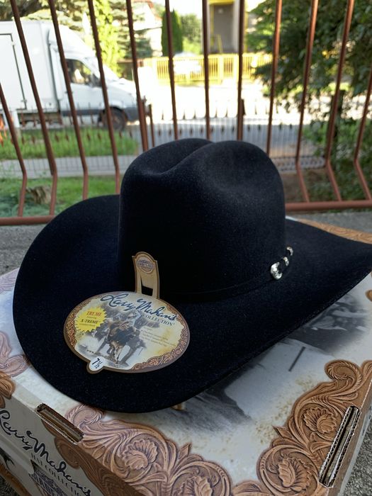 Larry Mahan 6X Lockhart Cowboy Hat in Black