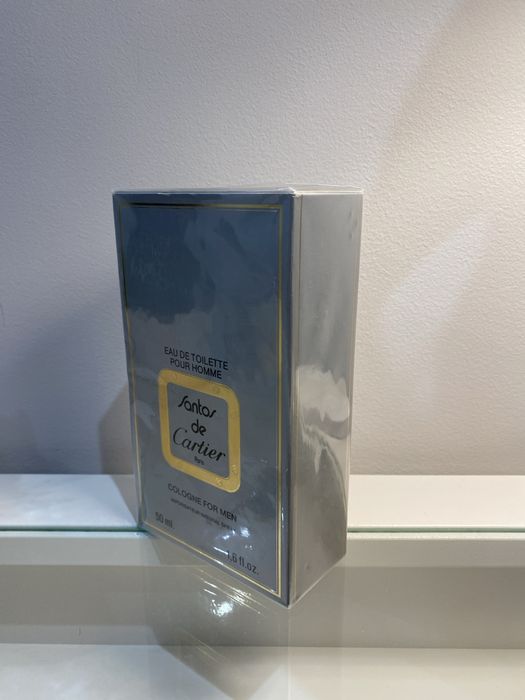 Perfume Santos de Cartier 50ml 1981 - Vintage - SELADO