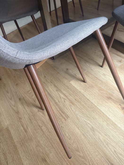 Mesa de jantar stockolm redonda com 6 cadeiras