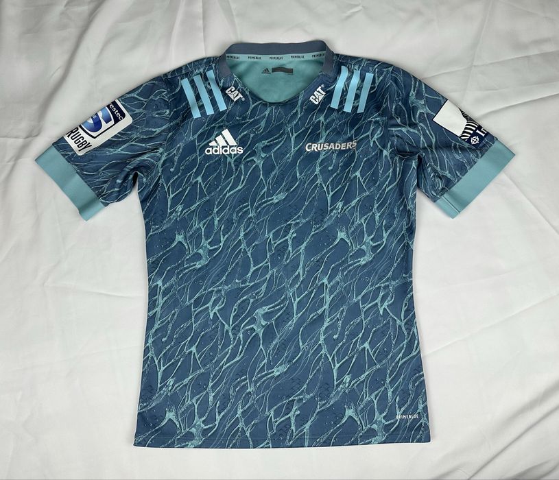 Оригінальна чоловіча регбійка футболка Adidas Crusaders 2019 розмір L
