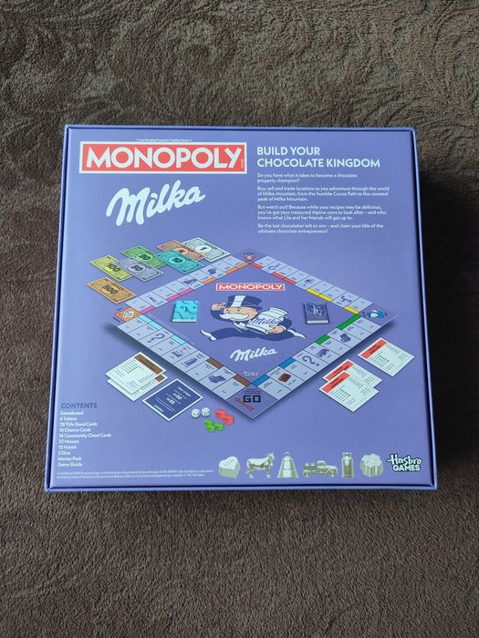 Monopoly Milka gra planszowa Edycja Specjalna