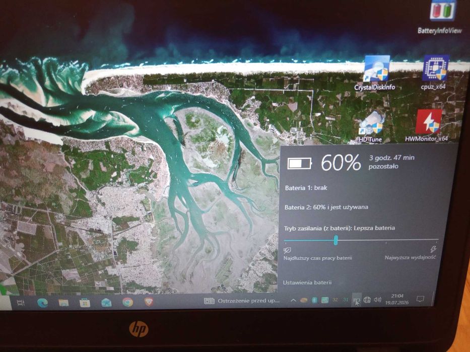 Laptop HP EliteBook 840 i5 8GB SSD bateria 2-3-4h Win Zasilacz HP