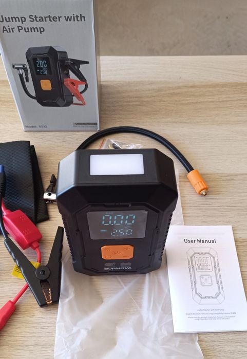 Booster com compressor de ar
