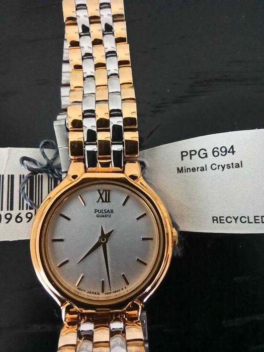 Relógio de Pulso de Senhora (Pulsar PPG 694, Novo e Original)