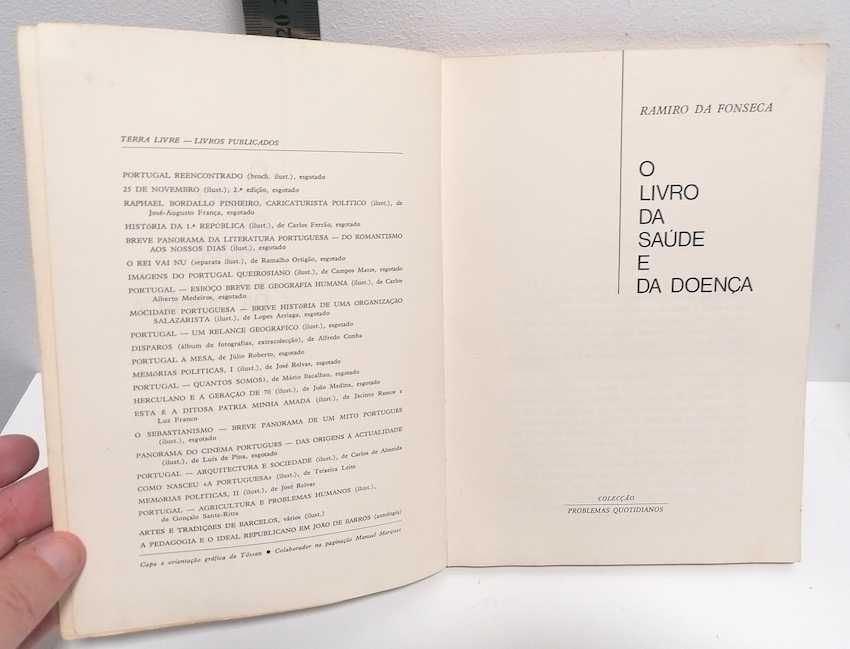 O Livro da Saúde e da Doença, de Ramiro da Fonseca