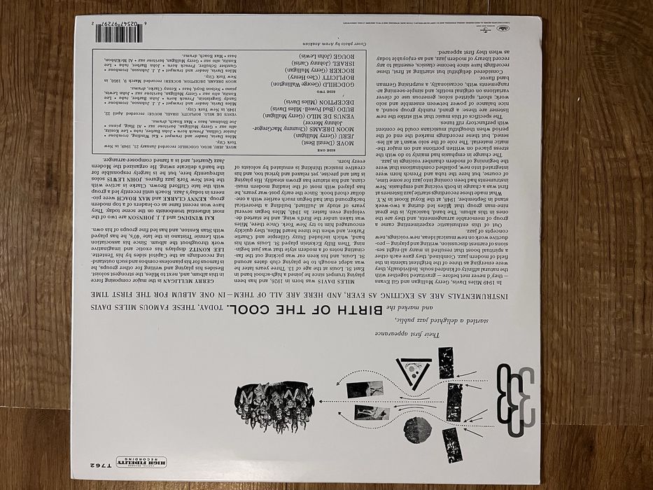 Płyty winylowe Miles Davis Birth Of The Cool.