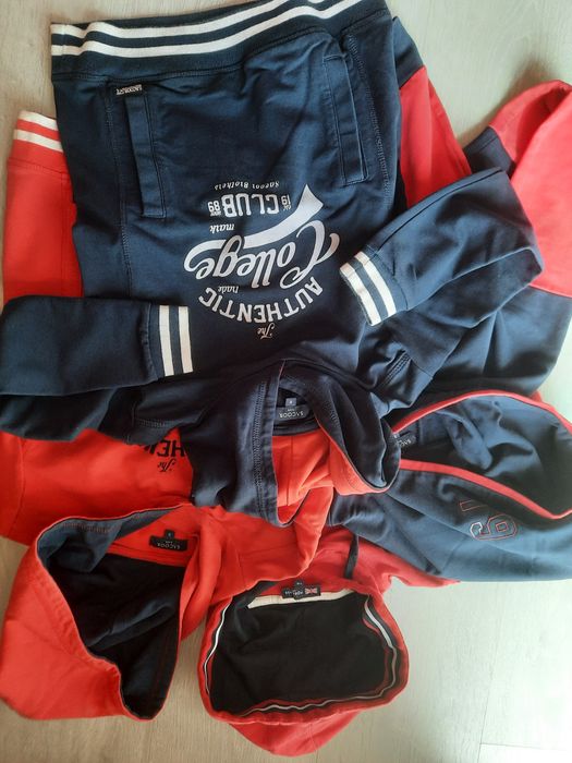 Conjunto Sweatshirt Sacoor e lion of porches tamanho 7-8 anos