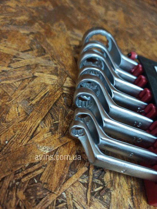 Качественный набор накидных ключей 8 ед 6-22 мм NTERTOOL HT-1102