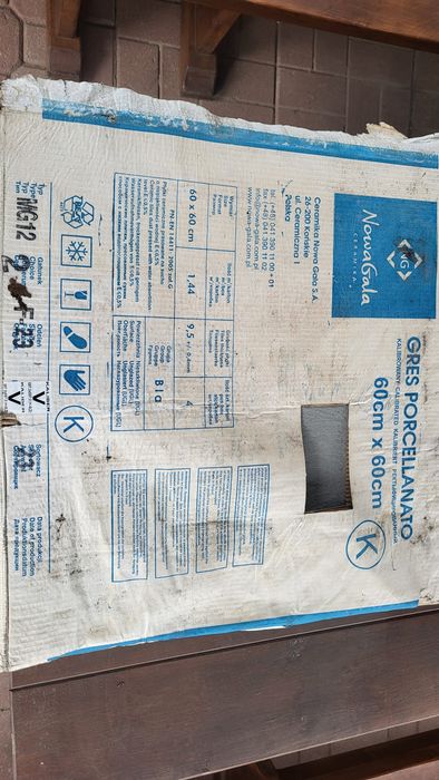 płytki gresowe półpolerowane mg 12 podłogowa 60x60