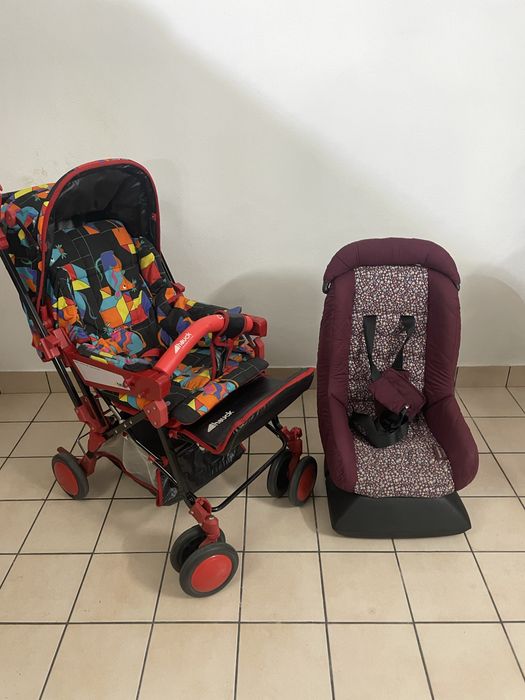 Carrinho e cadeira bebé