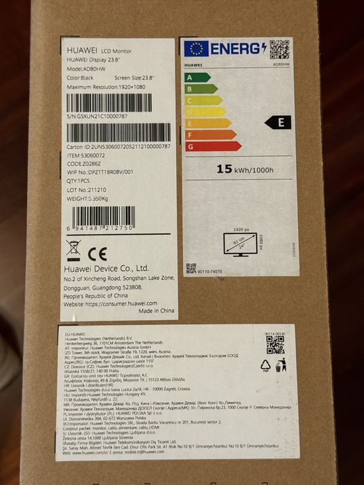 Monitor Huawei 23.8’