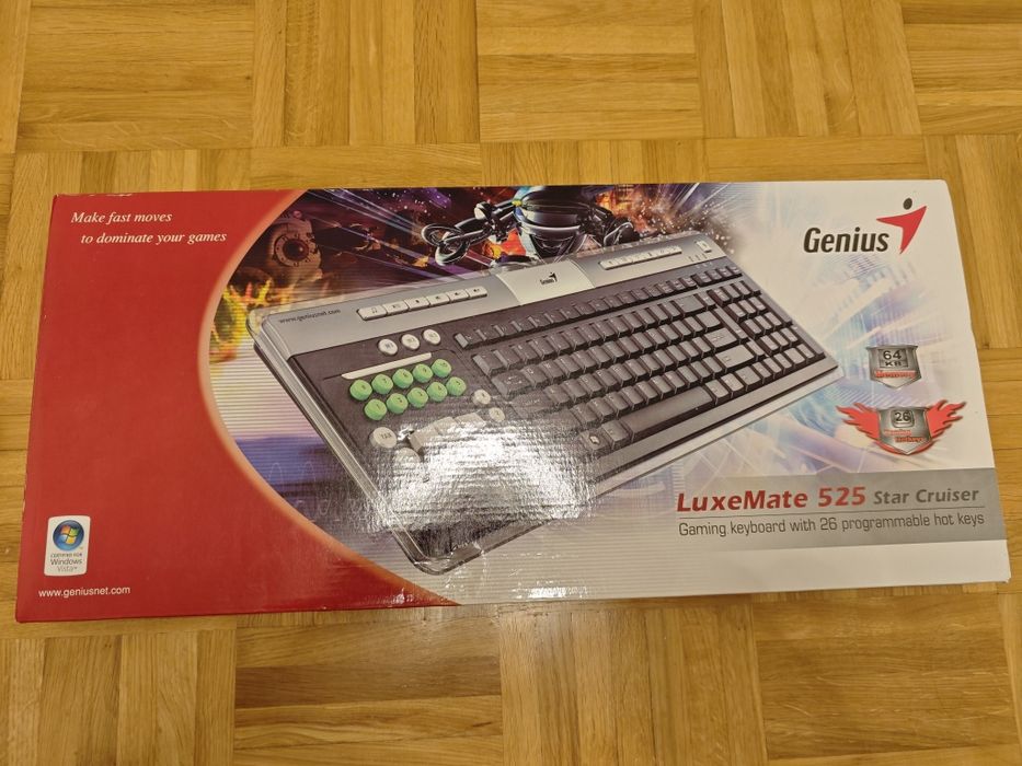 Teclado Genius e rato gamer Ozone
