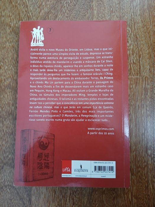 O Oráculo do Velho Mandarim, Coleção Os Primos, Mafalda Moutinho, PNL