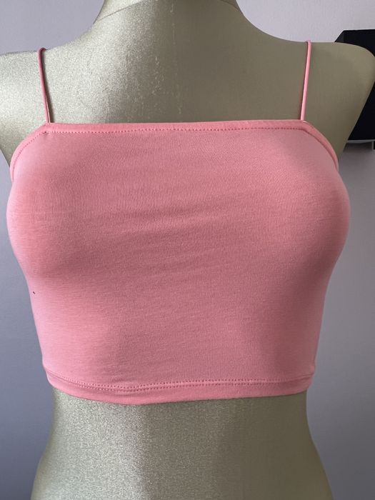 Asos desing morelowy top na ramiączkach r. 34/XS