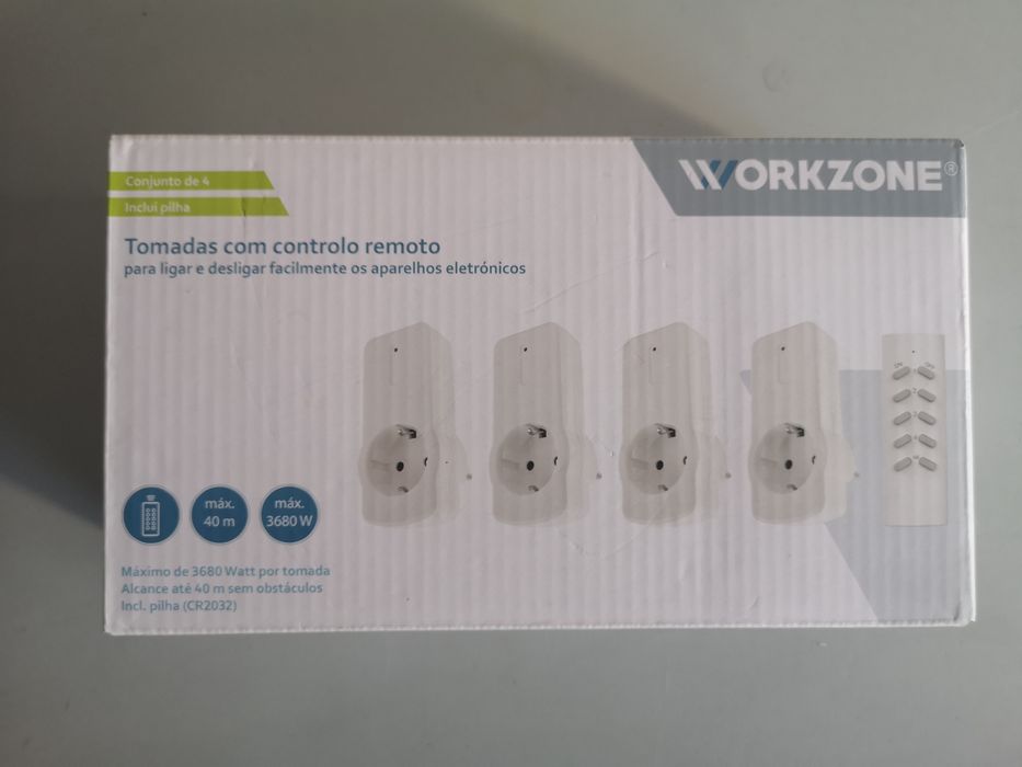 Tomadas com control remoto