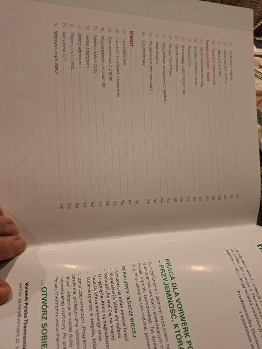 Książka "Lekka Kuchnia” na Thermomix
