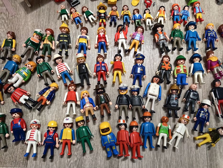 Playmobil Geobra Vintage PRL stare i nowsze polizei western space