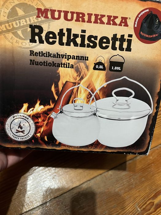 Muurikka Retkisetti zestaw biwakowy na ognisko bushcraft