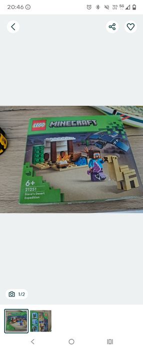 LEGO meincraf nowe