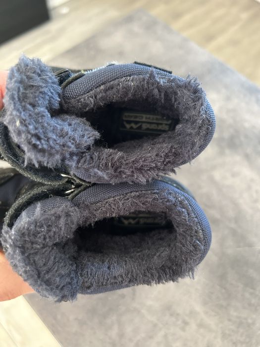 Buty chłopięce zimowe